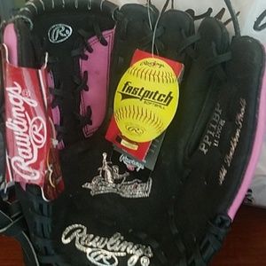 Rawlings Fast Pitch 11" Softball Glove PP11BP